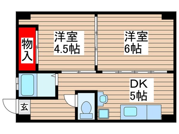 名豊第一ビルの物件間取画像